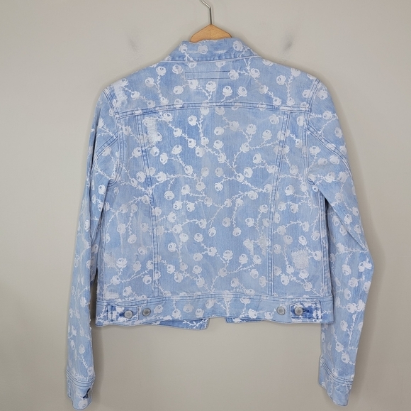 Ralph Lauren Black Label | Floral Denim Jacket - Picture 4 of 7